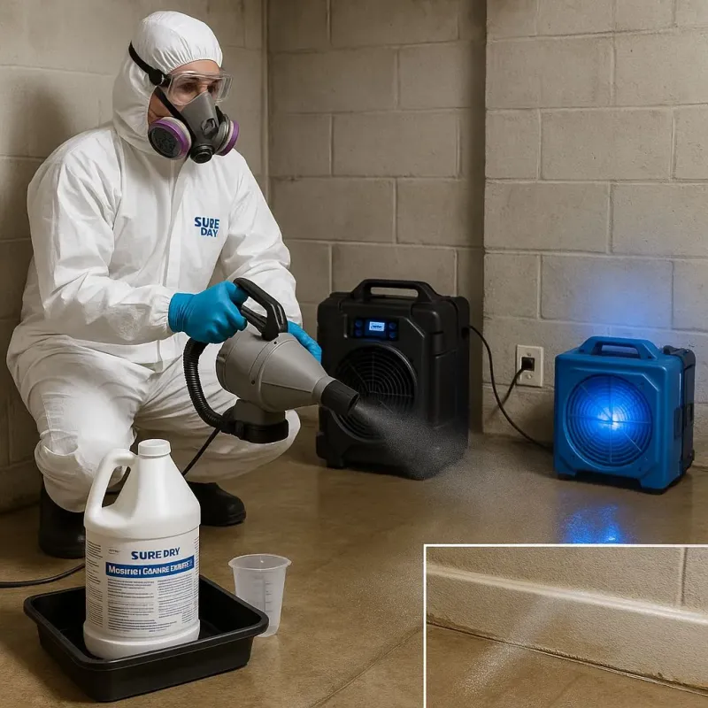 Sanitization and Odor Removal process in Minonk, IL