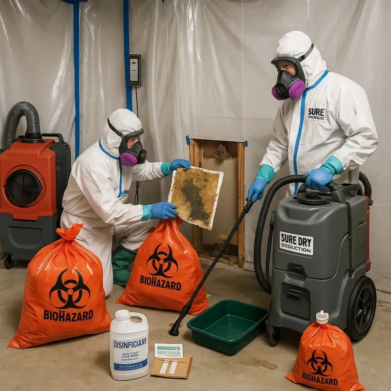 Contaminated Water Handling Protocols process in Minonk, IL